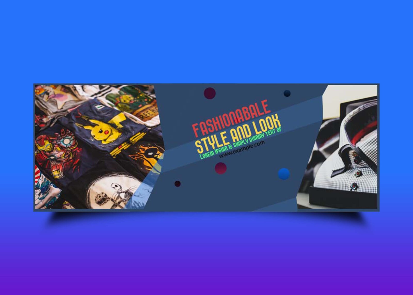 Free Fashion Store FB Cover Design