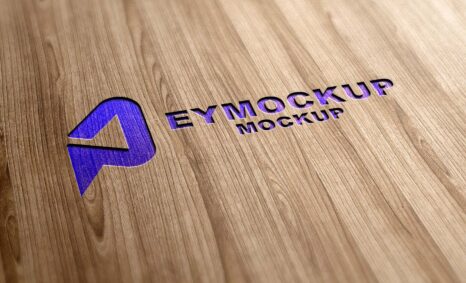 Free Luxury 3D Logo Mockup