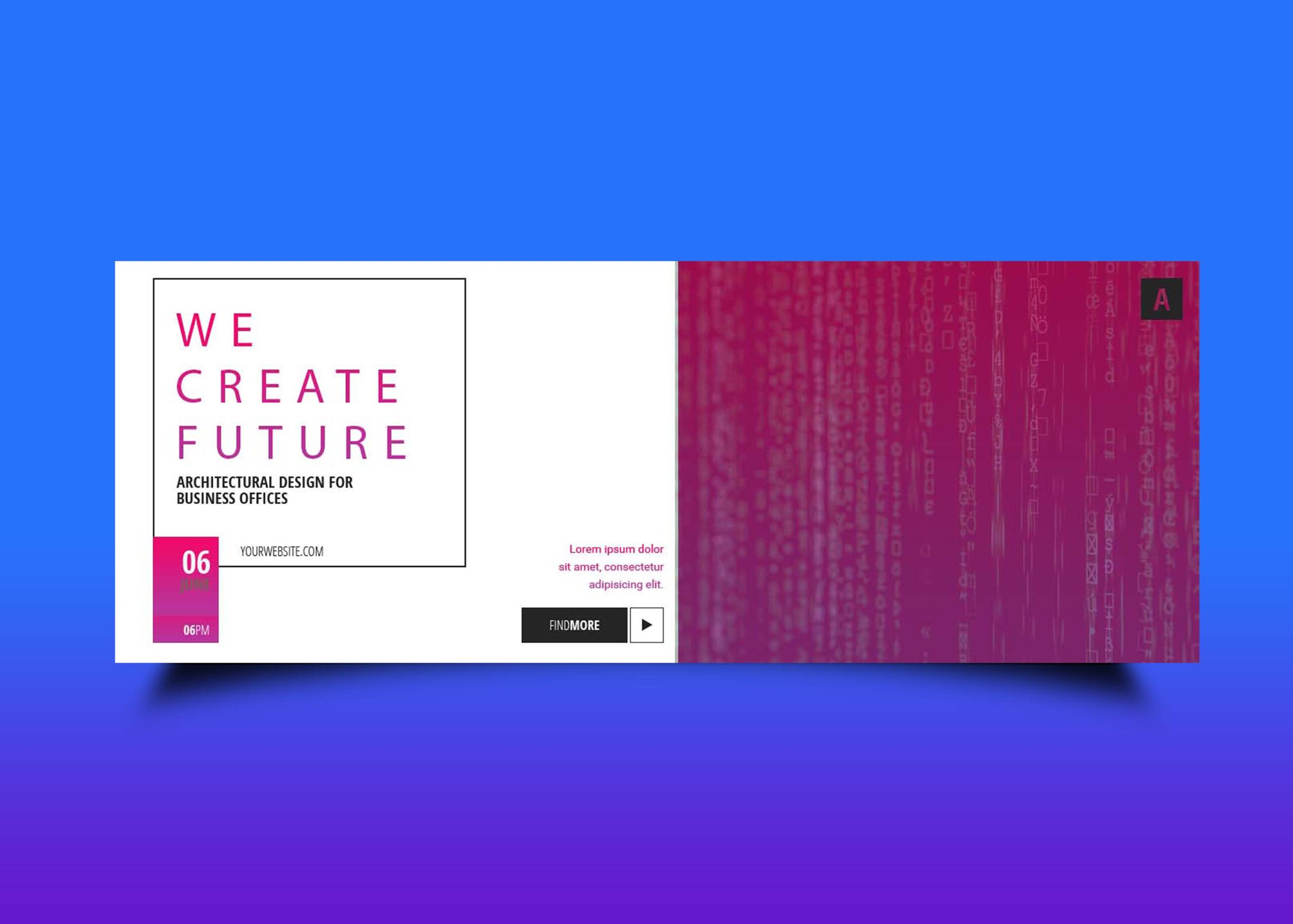 Free Minimal Facebook Cover