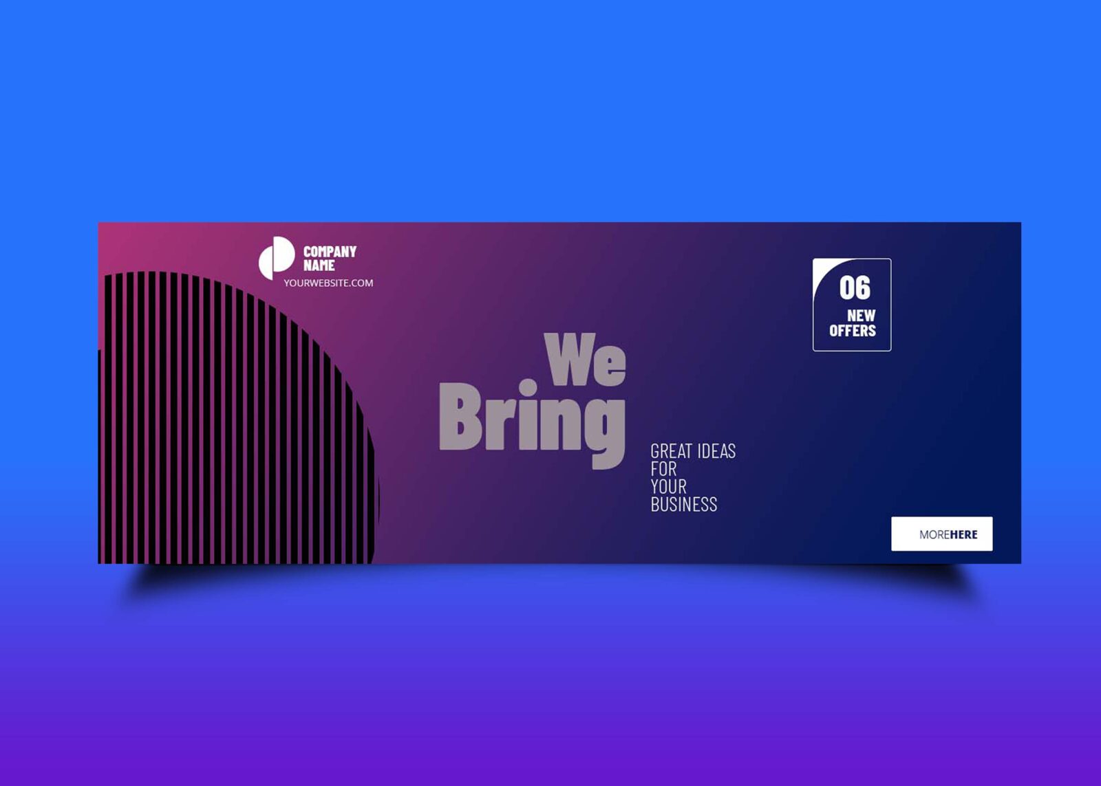 Free Musical Facebook Cover Template