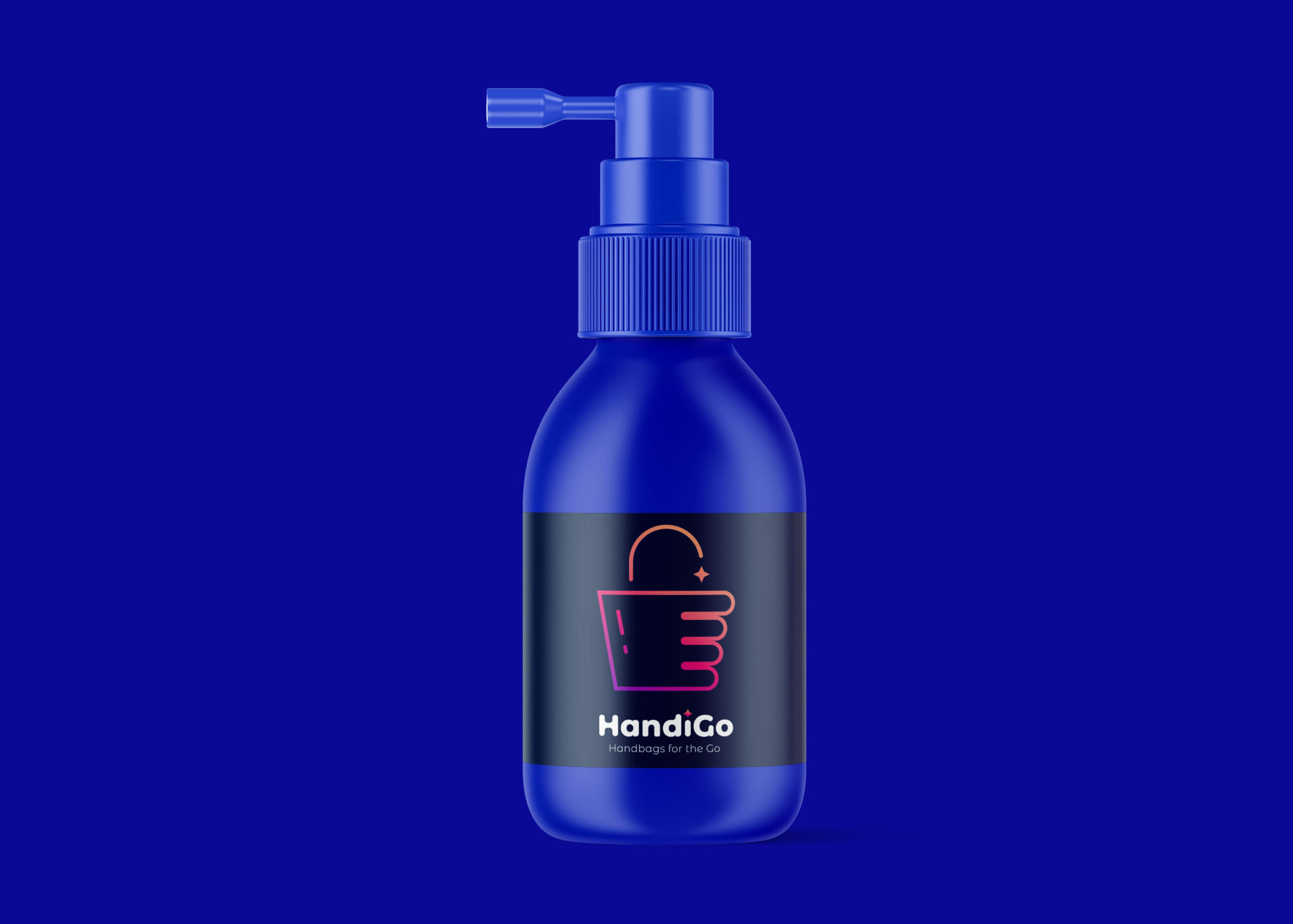 CBD new spray bottle mockup