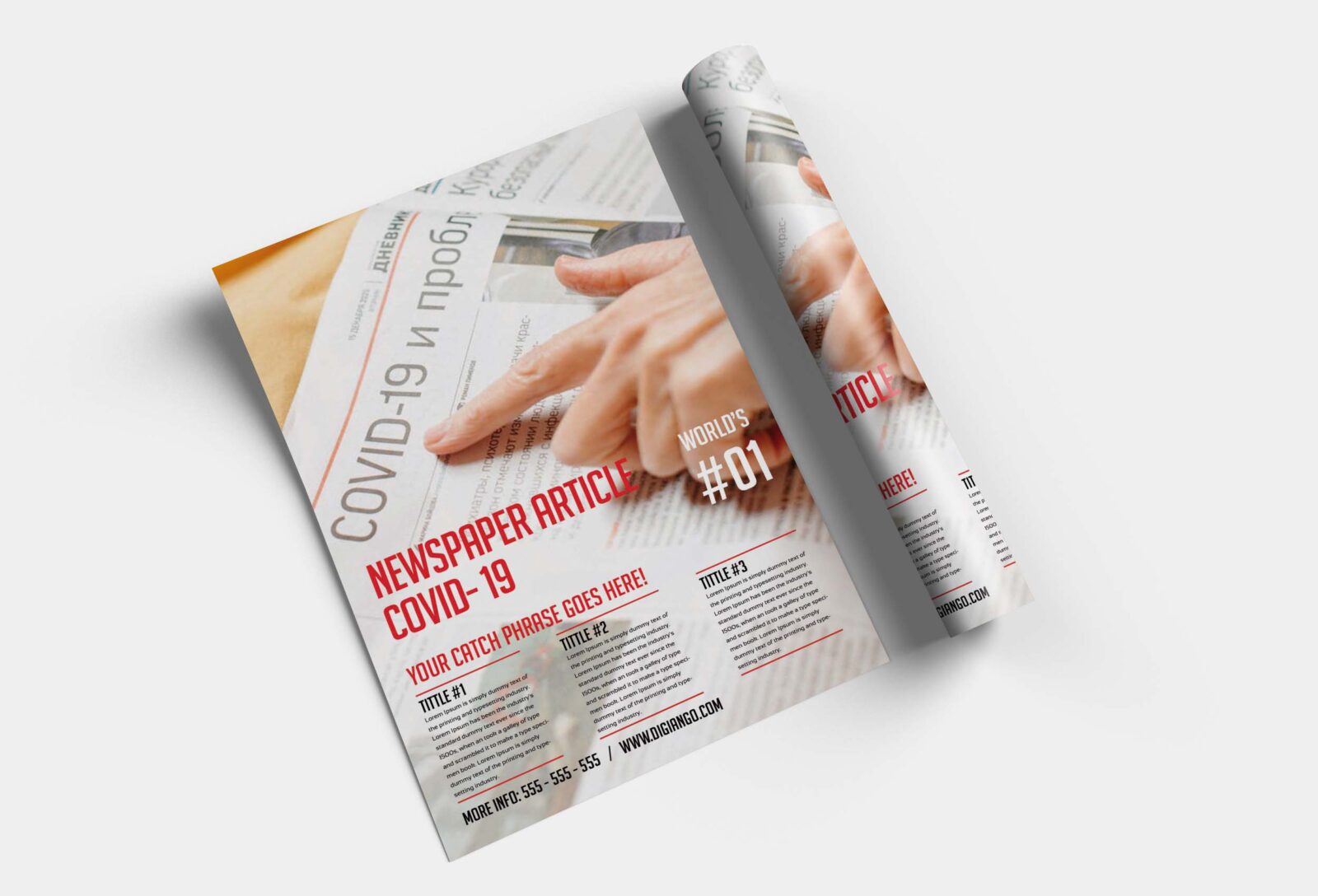 Free Newspaper Poster Design