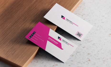 Free Pink City Business Card Design