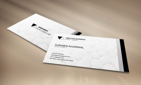 Free Whitish Business Card Design