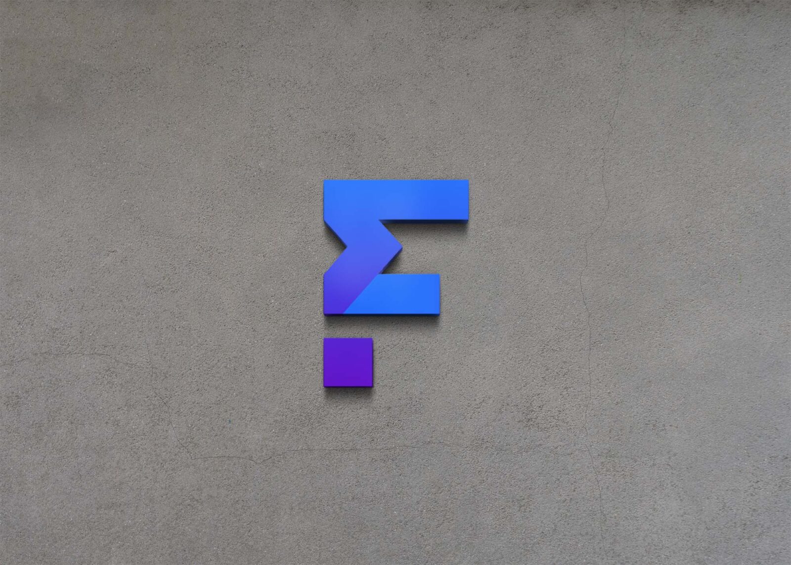 Free Wordmark 3D Logo Mockup
