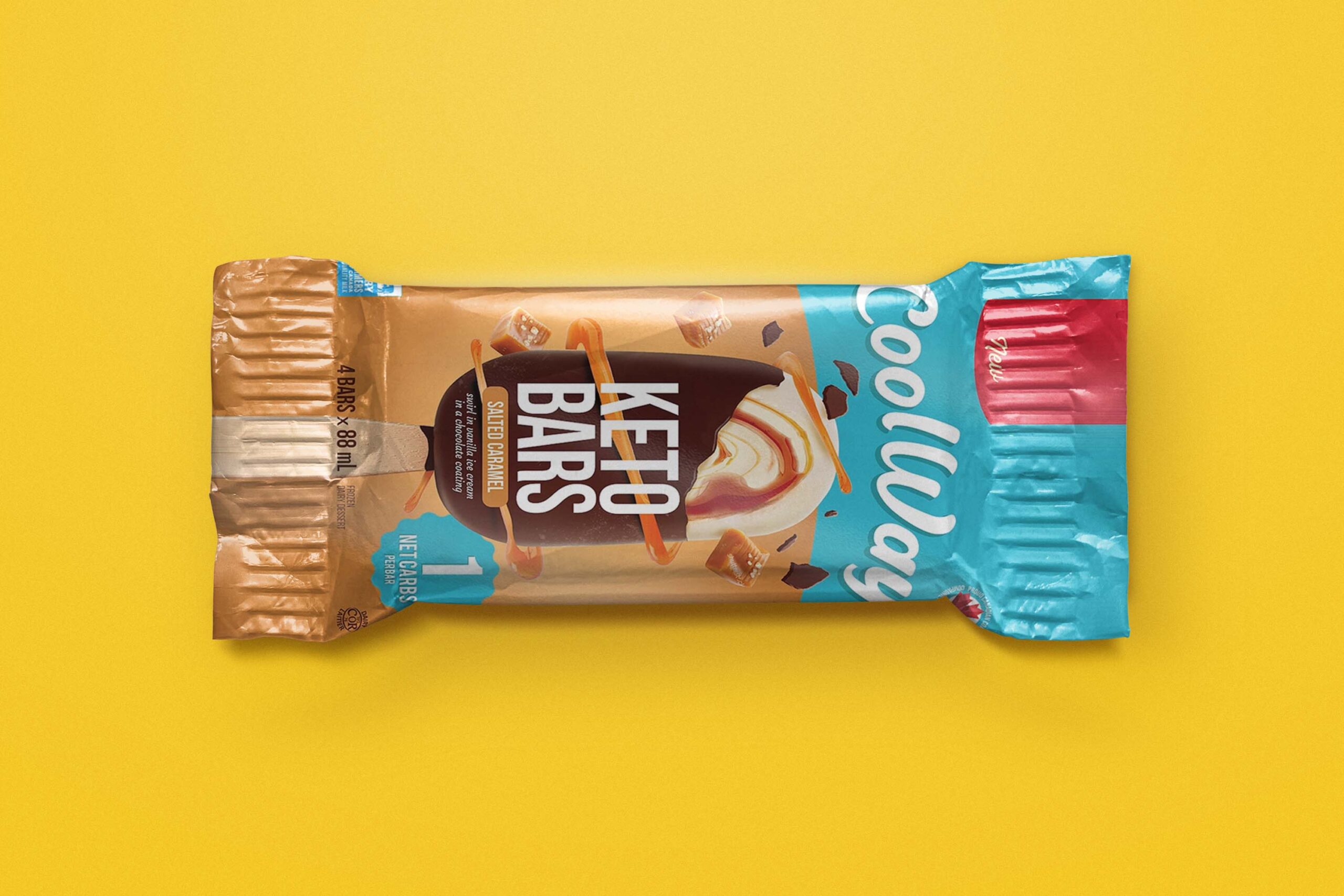 Free candy bar mockup