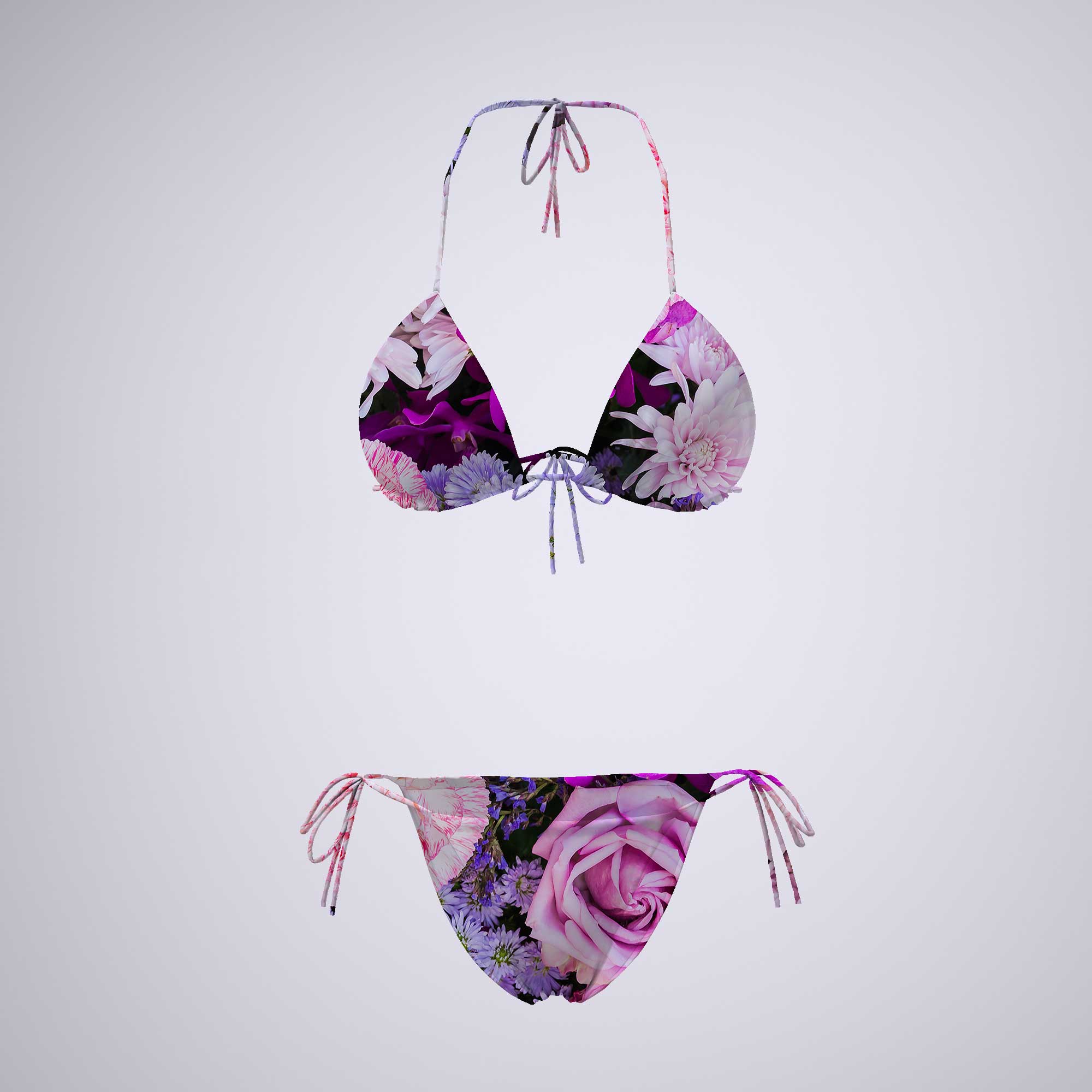 Flower Print Swimsuit Mockup Freebies Mockup