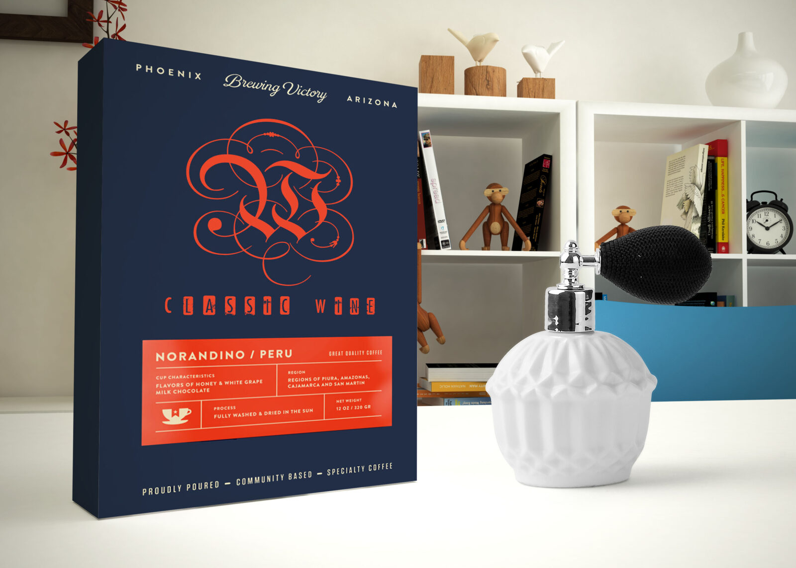 Gift Box Packaging Mockup