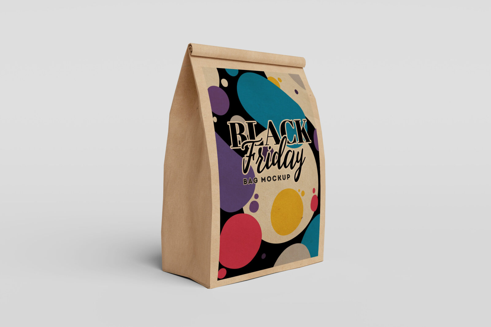 Brown Paper Bag Mockup