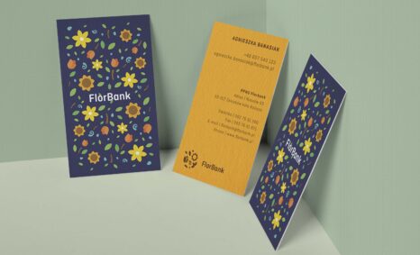 FlorBank Business Card Mockup