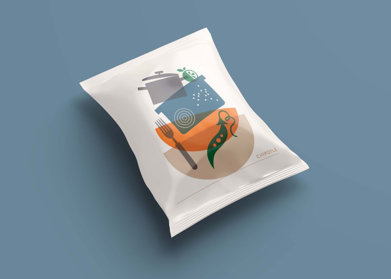 Choco Pouch Mockup