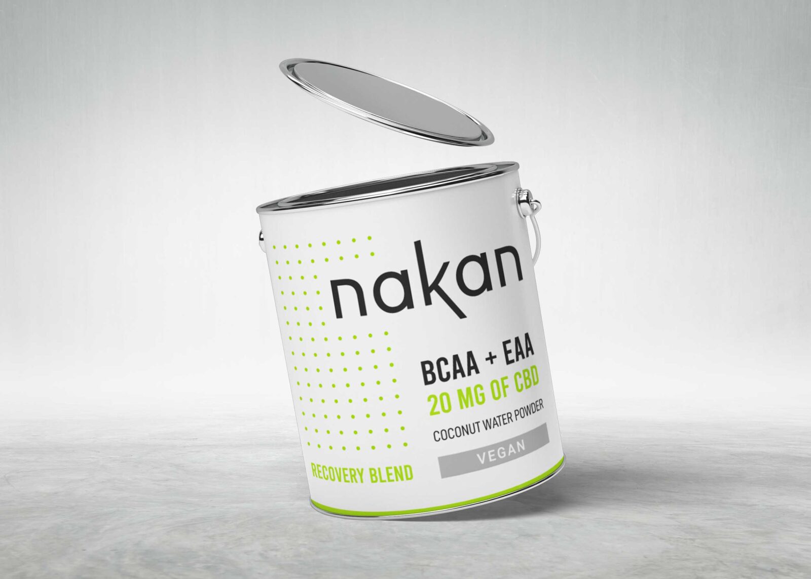 Coconut Powder Container Mockup