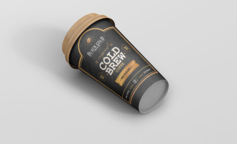 Cold Brew Coffee Cup Mockup