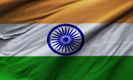 Indian Flag Mockup