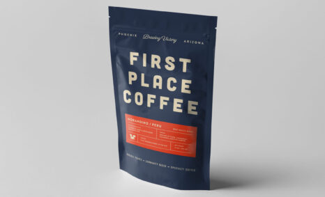 Coffee Pouch Mockup