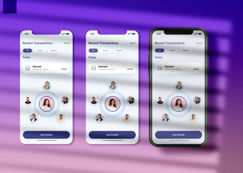 E-Commerce Mobile View Mockup