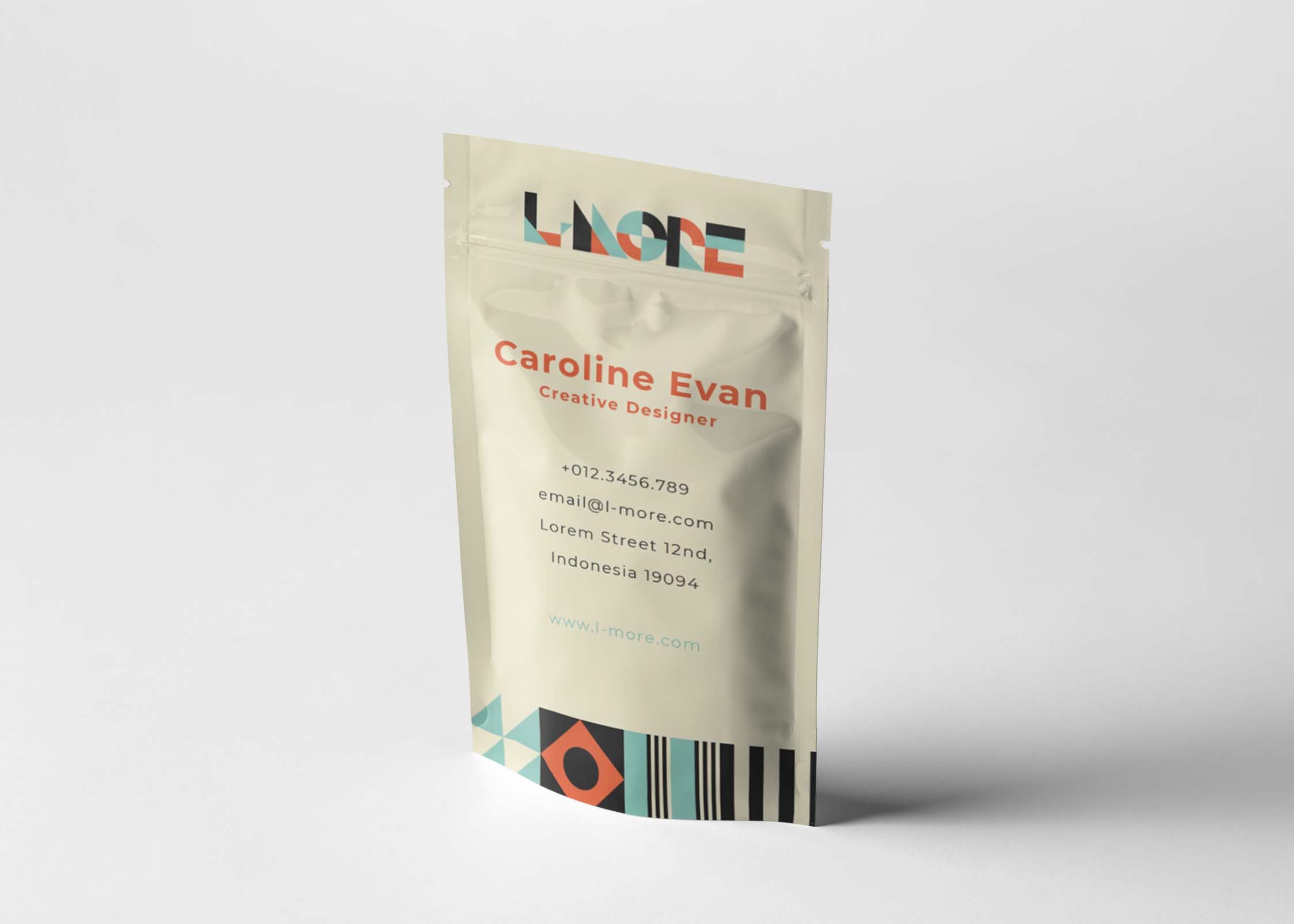 Caroline Evan Pouch Mockup