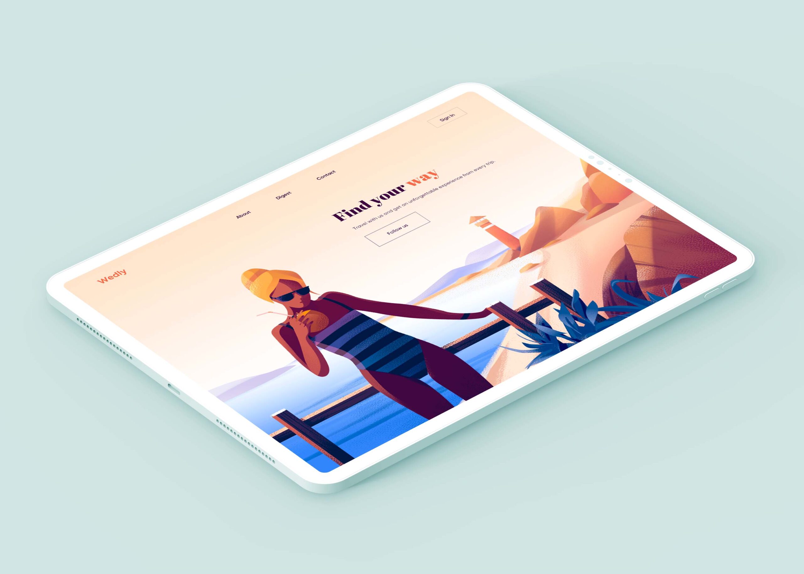 ipad View Mockup