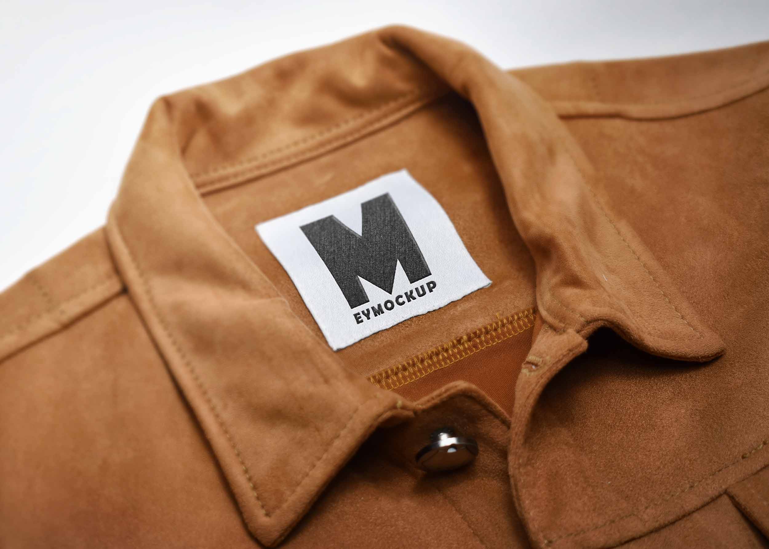 Jacket Tag Logo Mockup