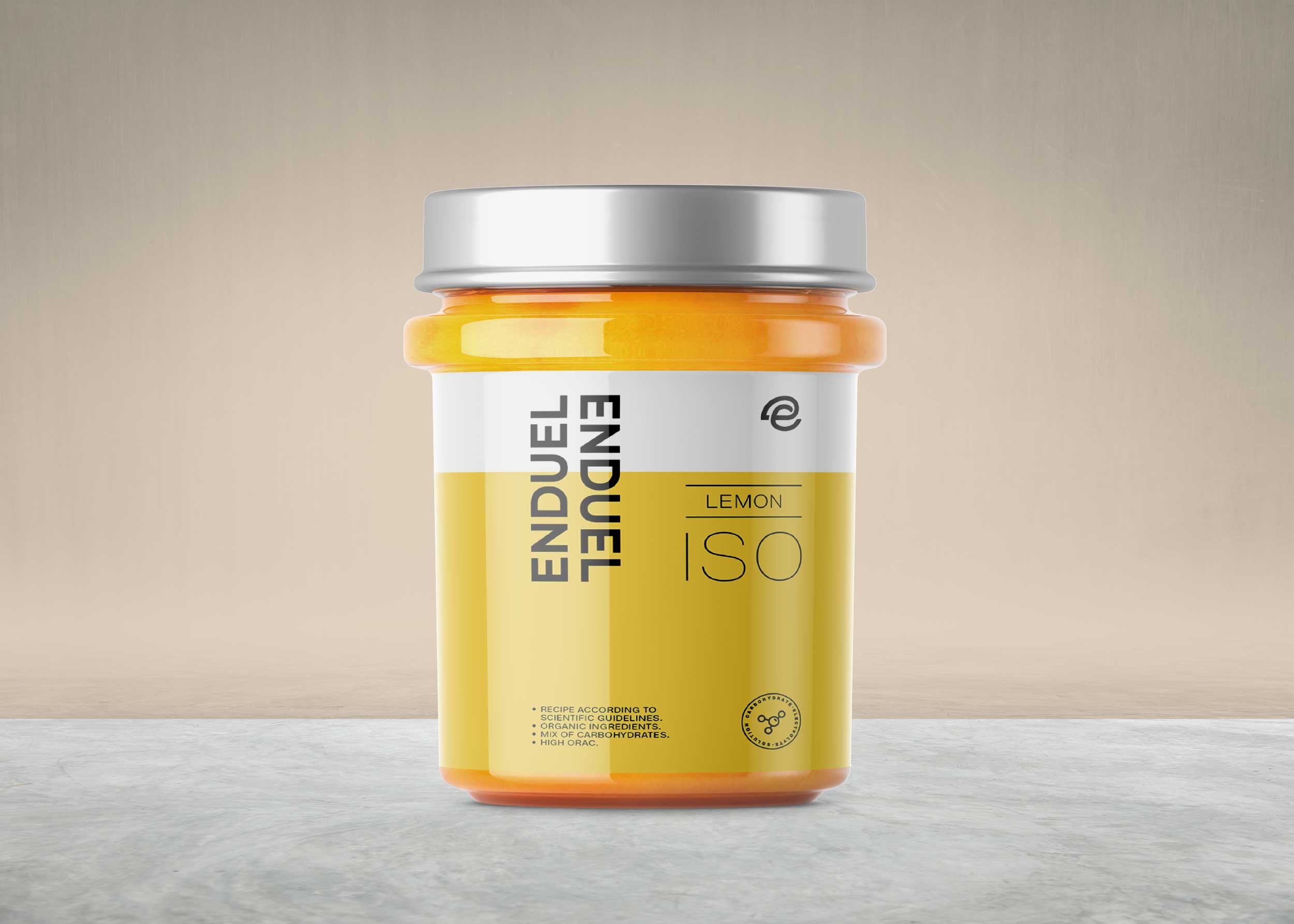 Enduel Lemon Cream Mockup