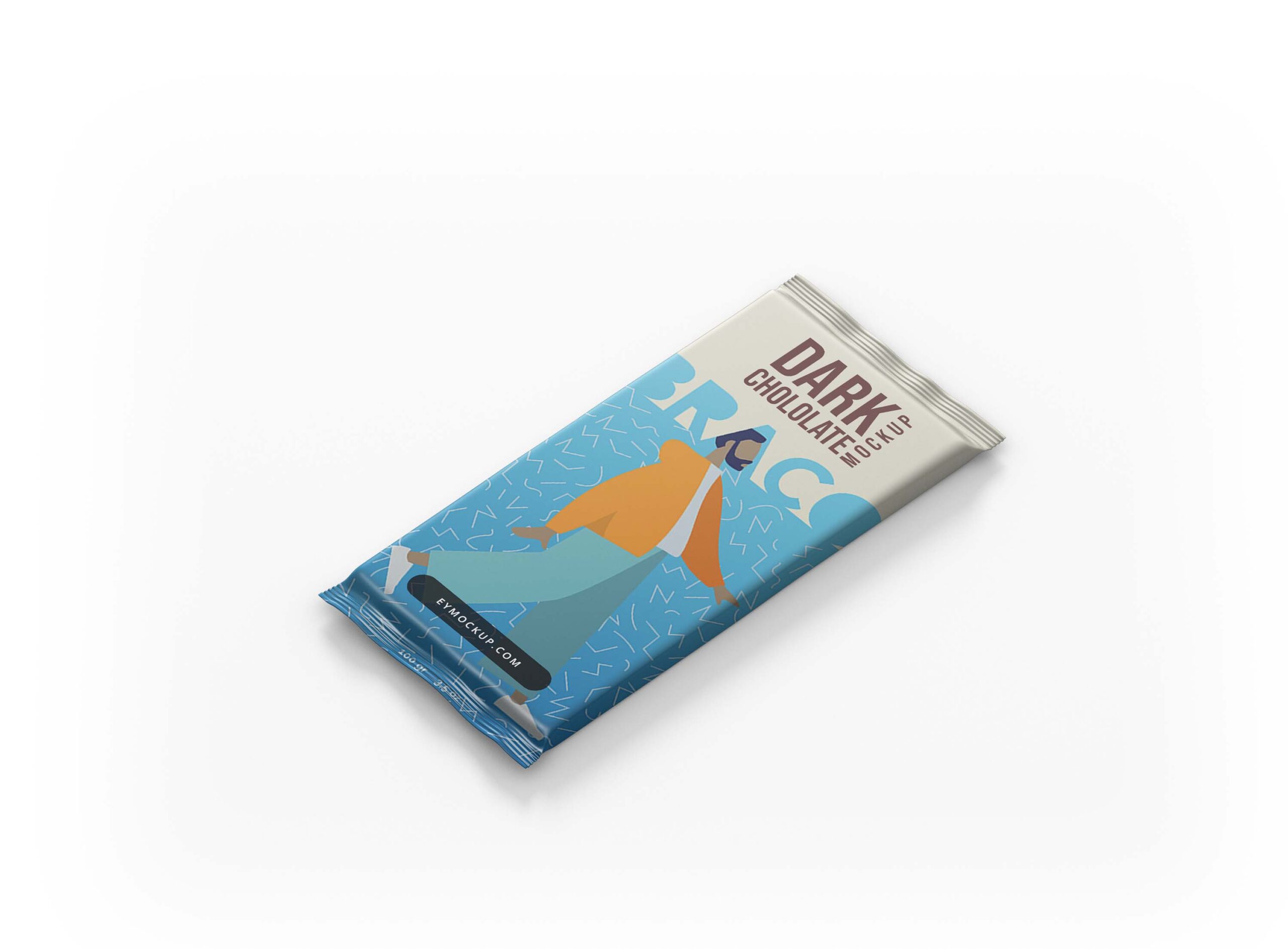 Dark Chocolate Mockup