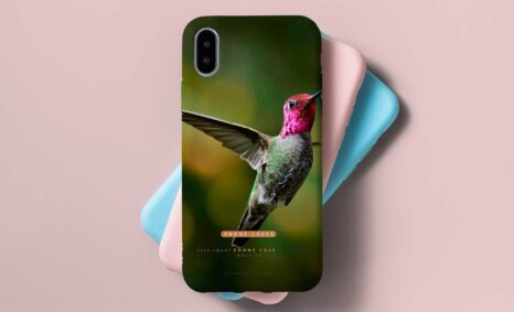 Free New Mobile Back Cover Mockup