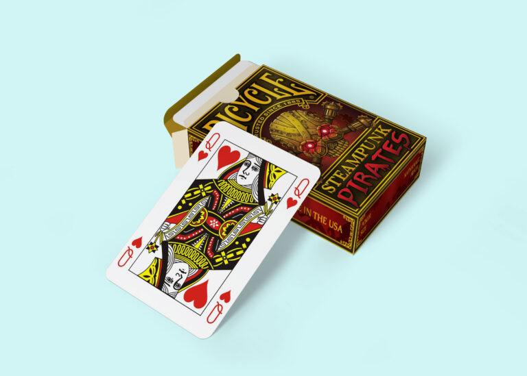 Free Modern Playing Card Mockup