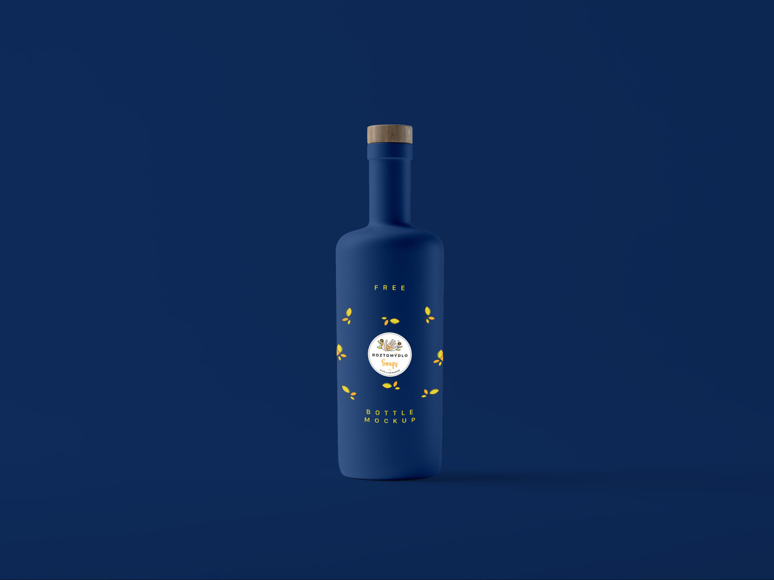 Olive Oil Bottle Mockup
