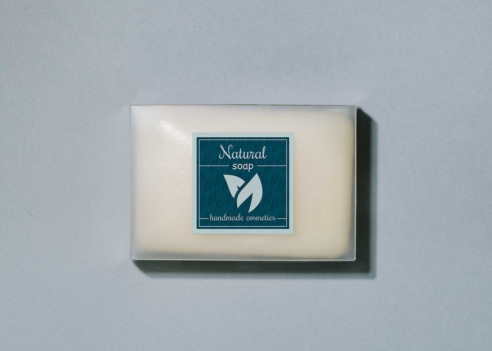 Organic Soap Label Mockup