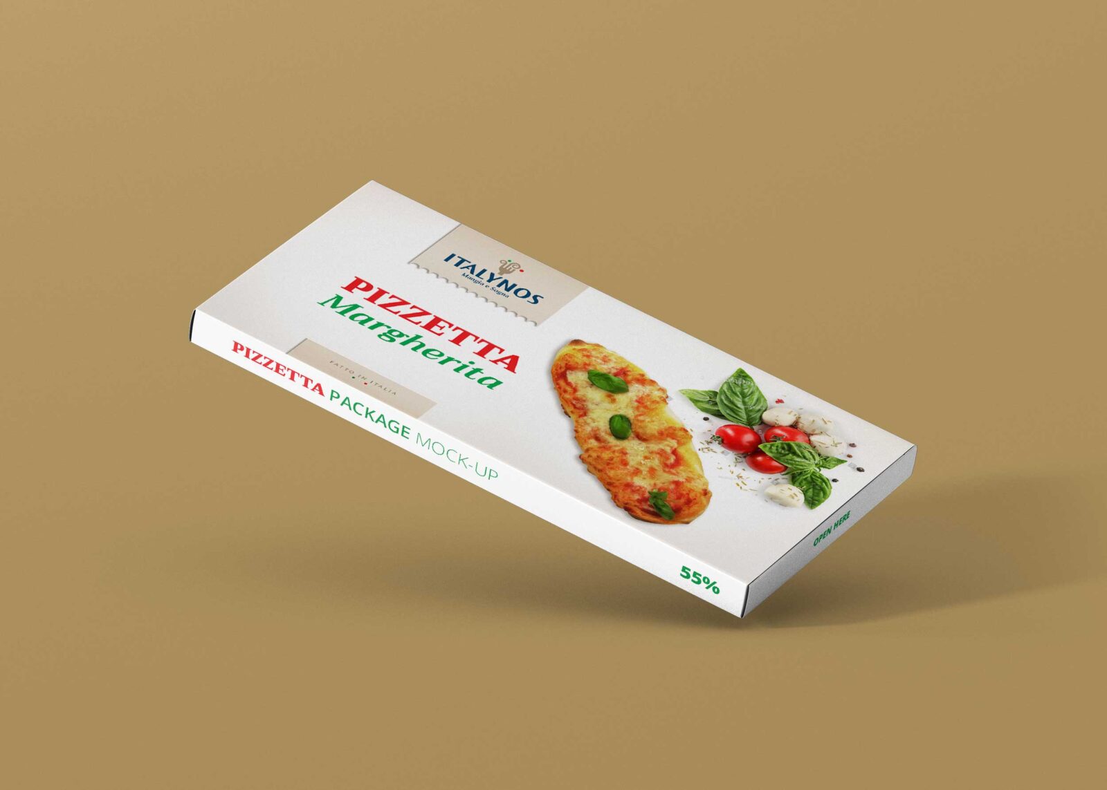 Pizzetta Packaging Box Mockup