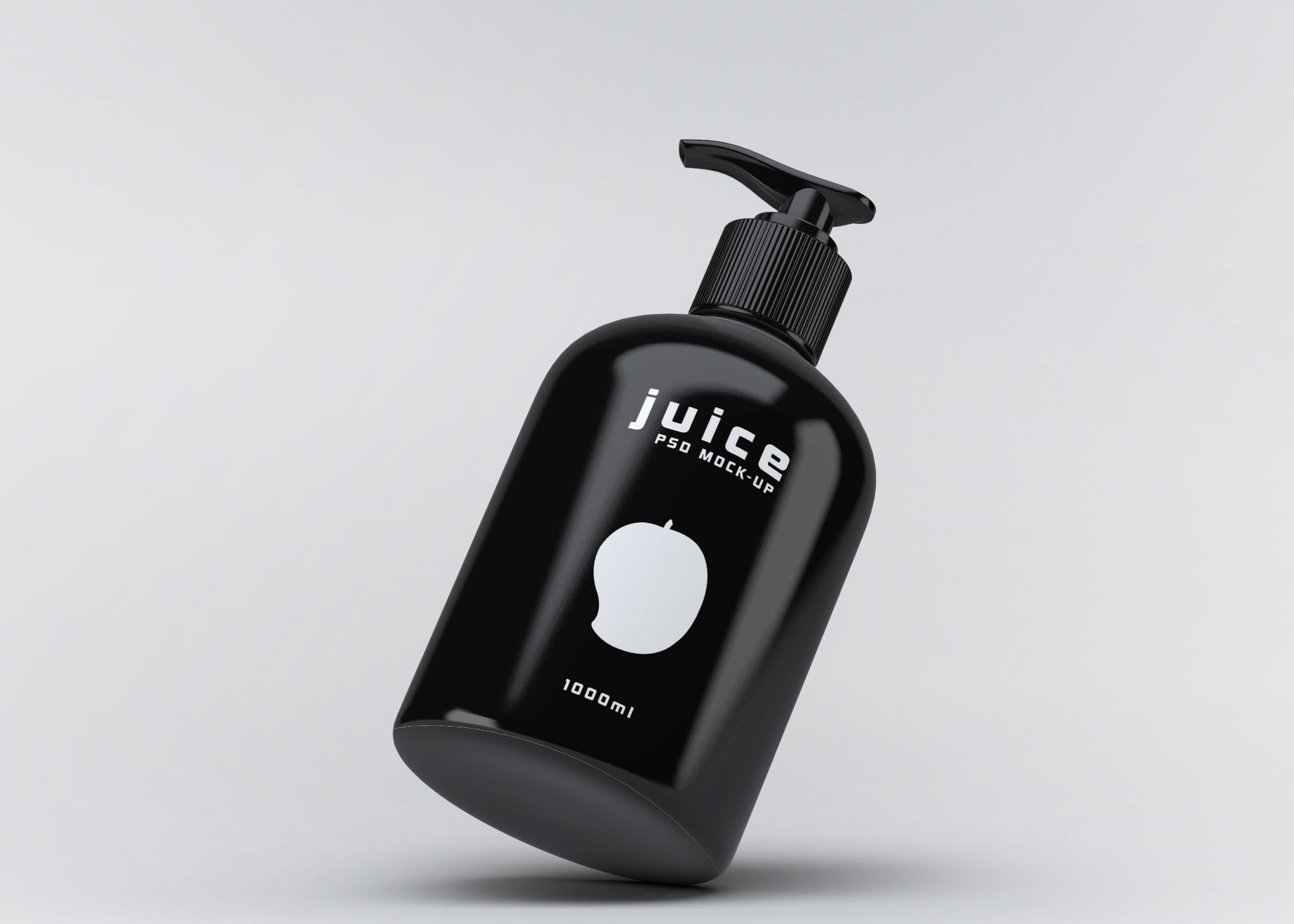 Juice Bottle Dispenser Mockup