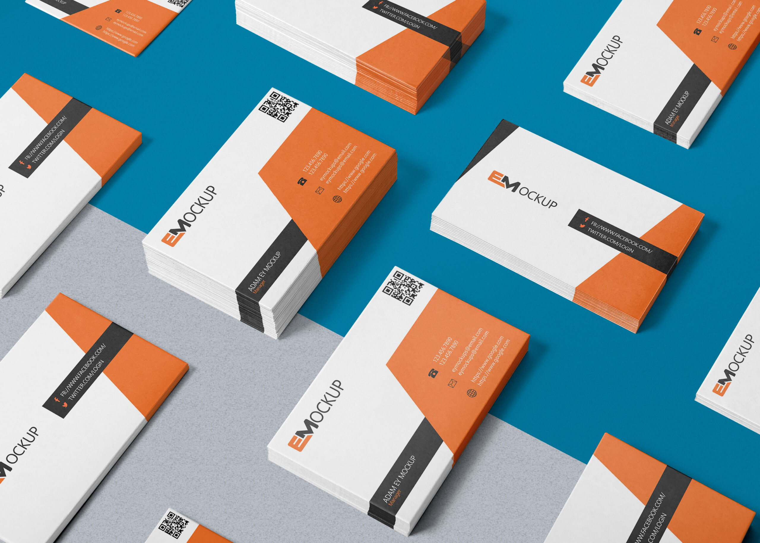 EMockup Business Card Mockup