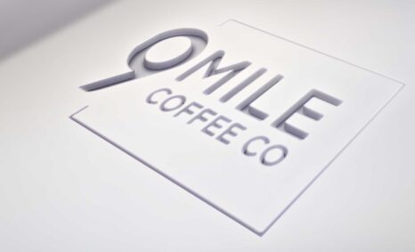 Coffee Cutout Logo Mockup