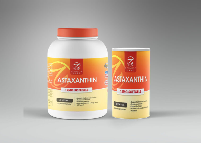 Healthy Protein Supplement Mockup