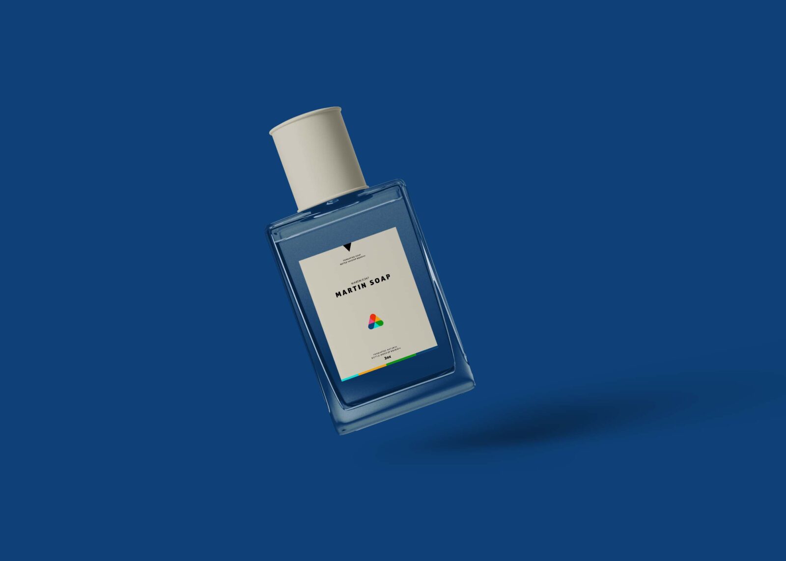 Realistic Cologne Perfume Mockup