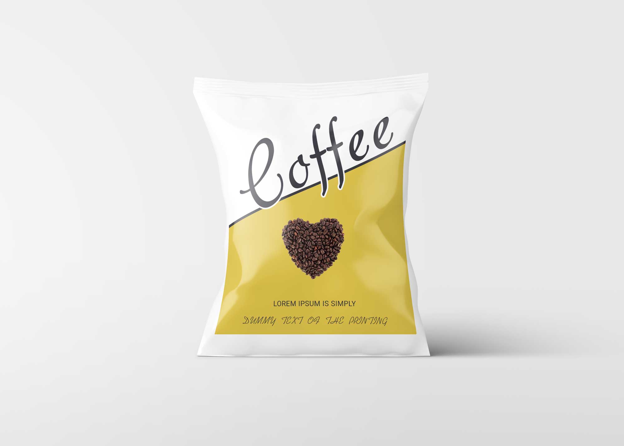 3D Packet Design Mockup