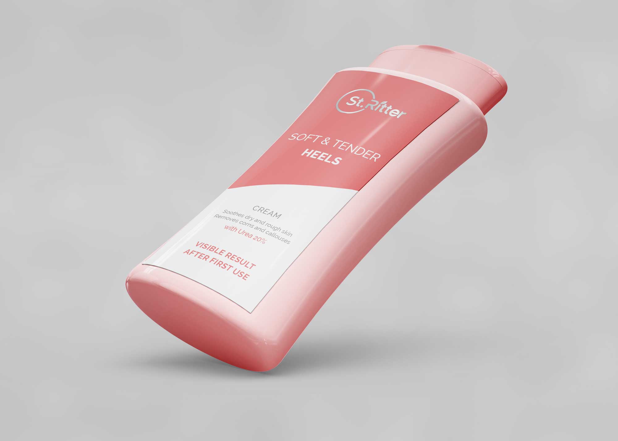 Summer Body Lotion Mockup Freebies Mockup