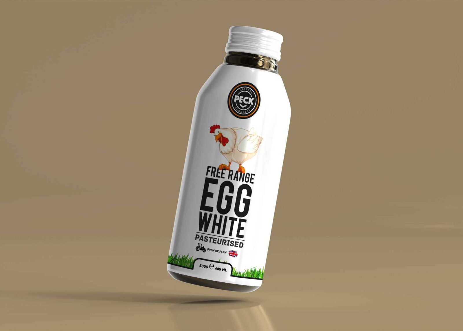 Aluminum Bottle Mockup
