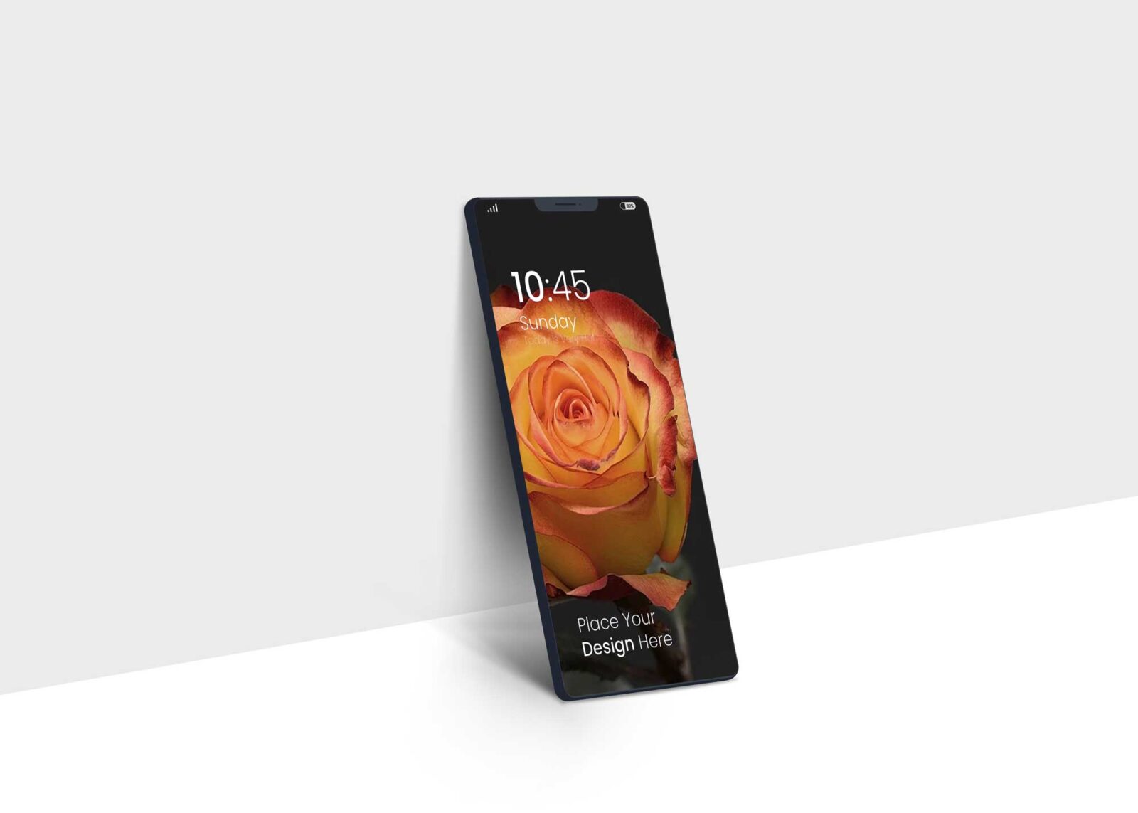 Elegant Mobile Screen Mockup