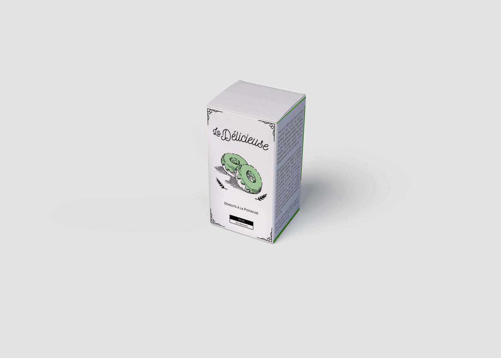 Delicious Donuts Box Mockup