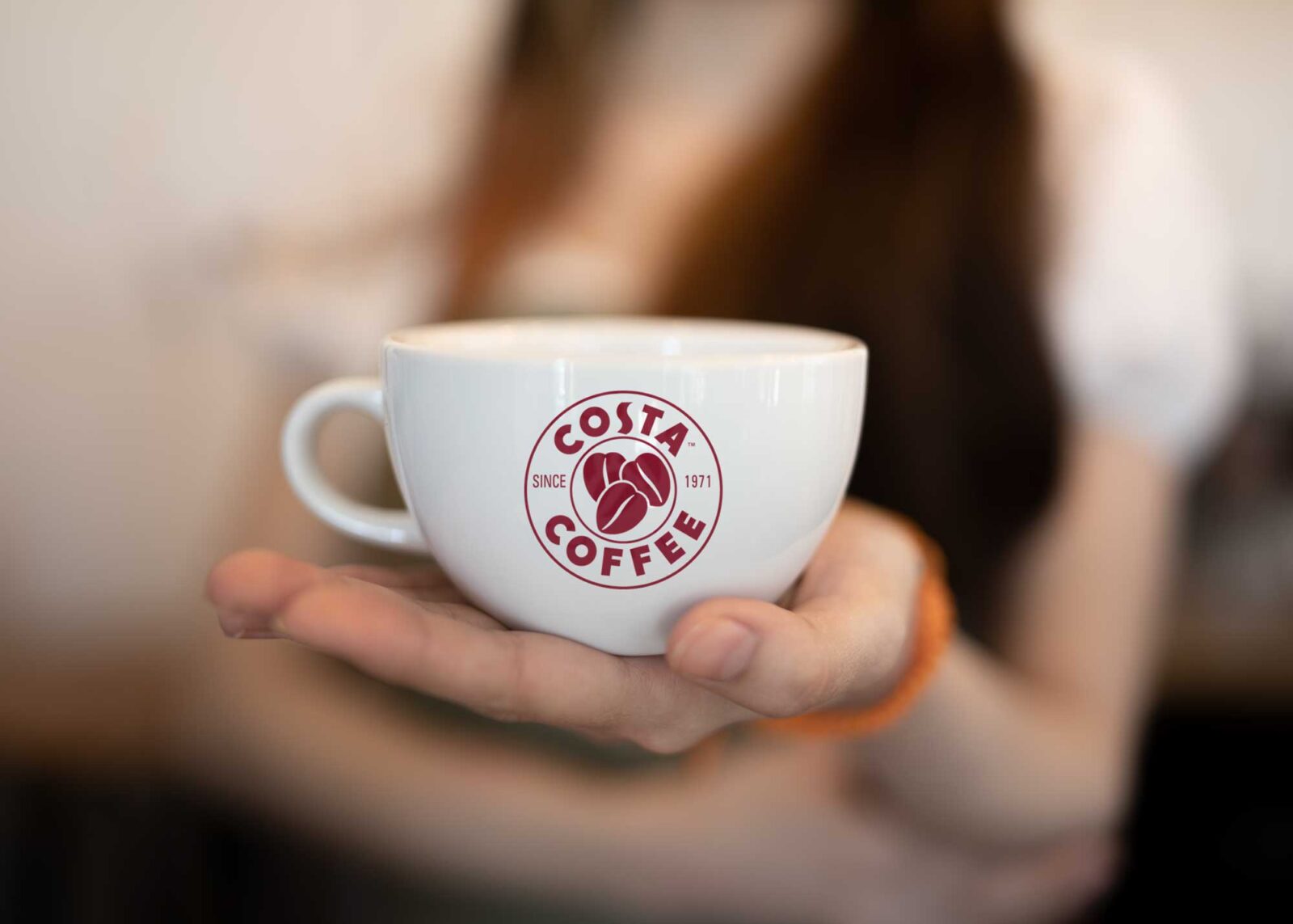 Tea Cup Logo Mockup