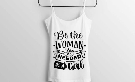 Be The Woman T-shirt Design (1)