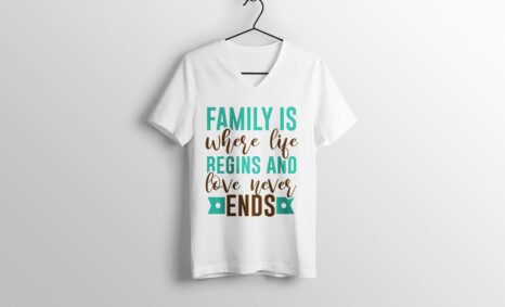 Family Love T-shirt Design