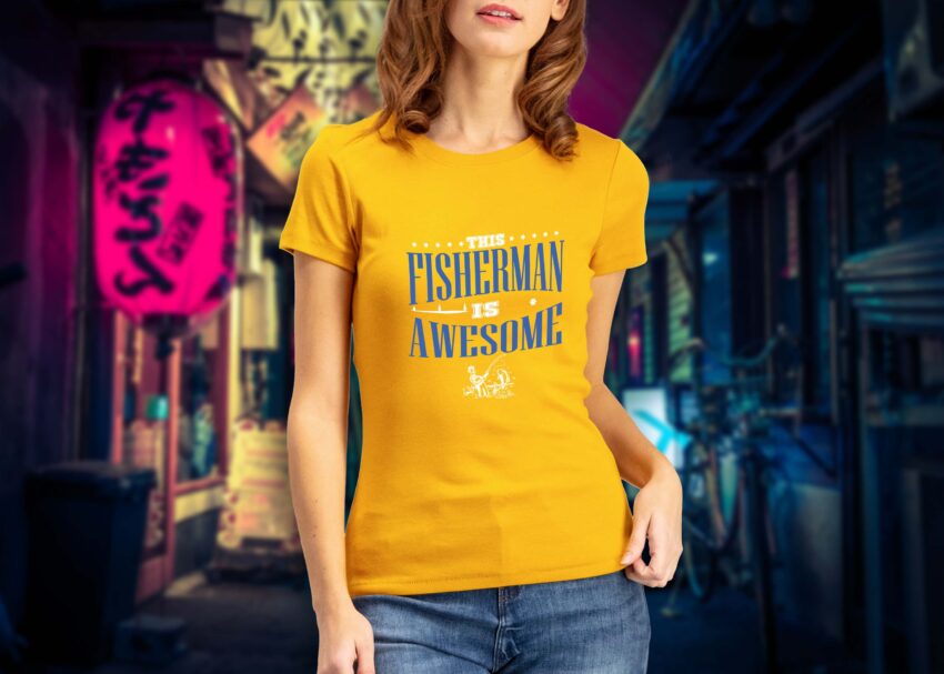 Fisherman T-shirt Design (1)