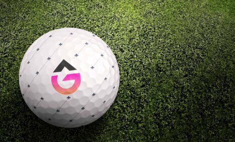 Golf Ball Logo Mockup