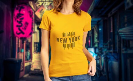 Mustard York T-shirt Design