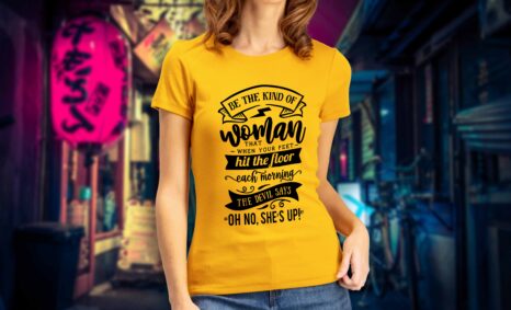 The Devil Woman T-shirt Design (1)