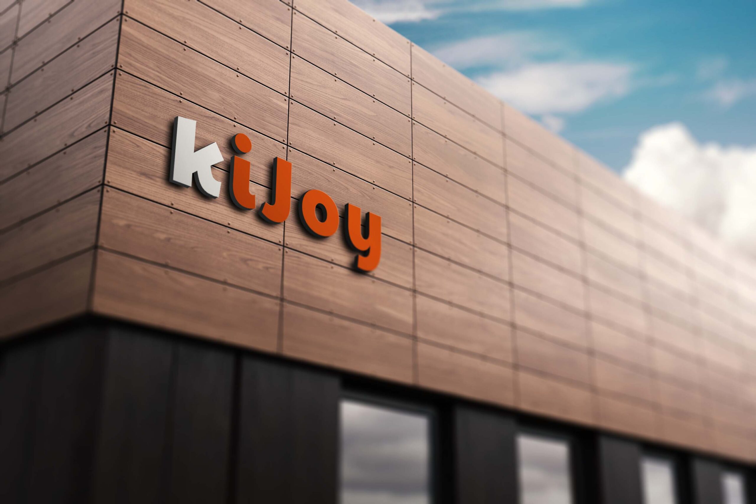 3D Clean PSD Logo Mockup