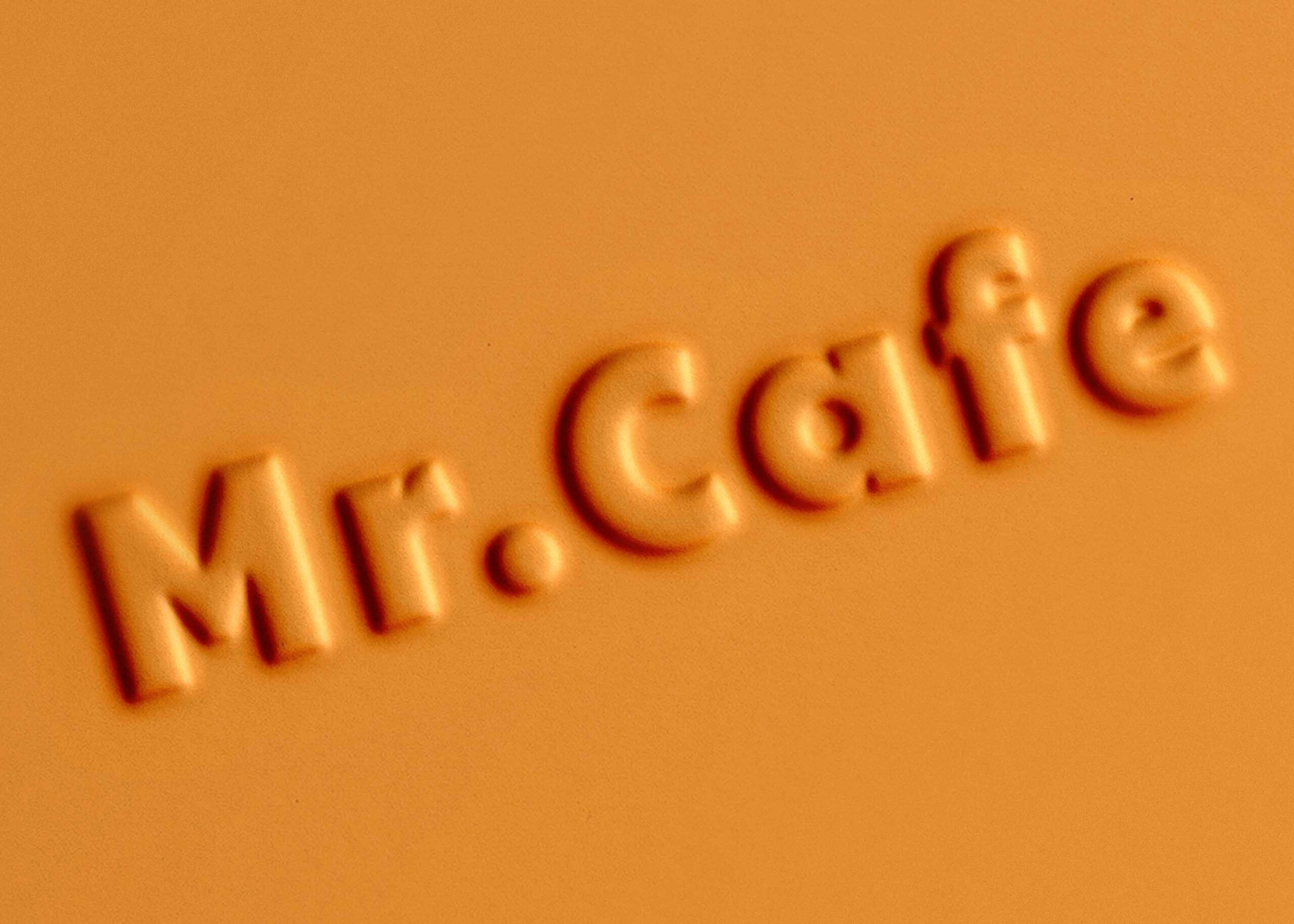 Yellow 3D Logo PSD Mockup