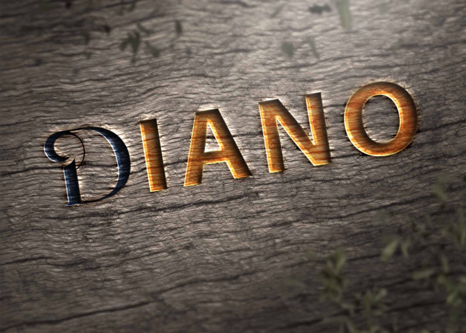 3D Logo Mockup PSD File Free Download